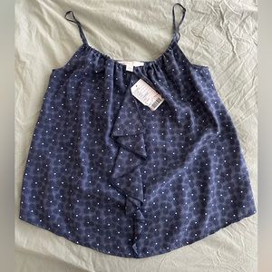 NWT Lilka Anthropologie silk top Medium